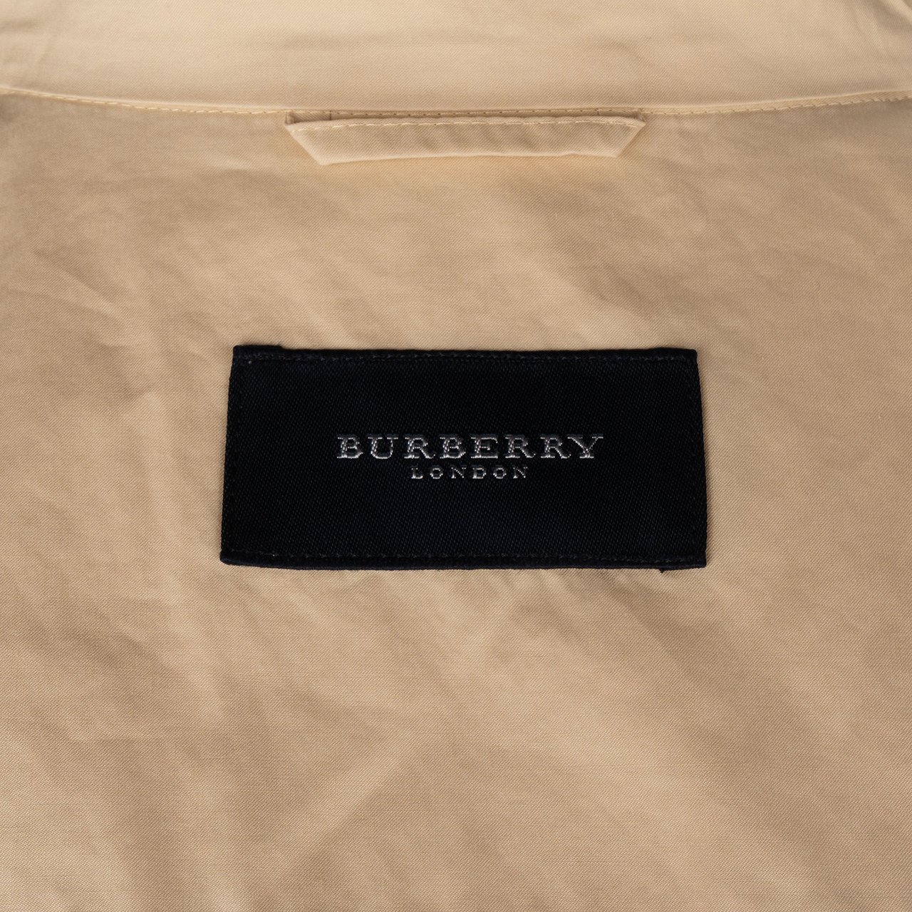 Burberry Burberry London Beige Cotton Men Blouson Jacket (M) Beige