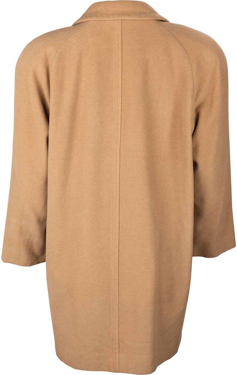 Burberry Burberrys Beige Wool Coat (DE36) Beige