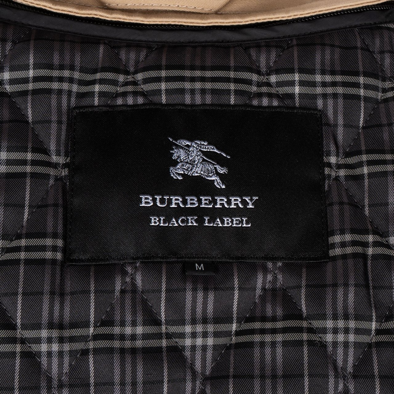 Burberry Burberry Black Label Beige Cotton Trenchcoat (M) Beige