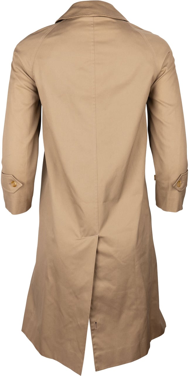 Burberry Burberrys Beige Cotton Trenchcoat  (DE34) Beige