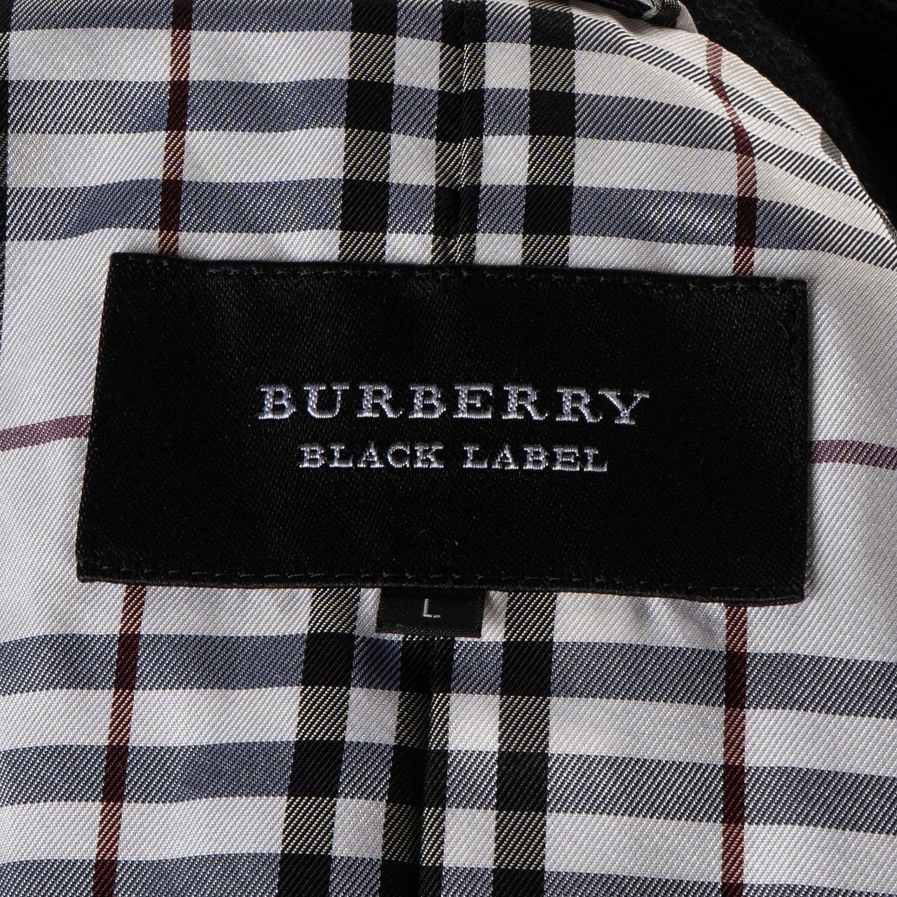 Burberry Burberry Black Label Wool Trenchcoat (S-M) Zwart