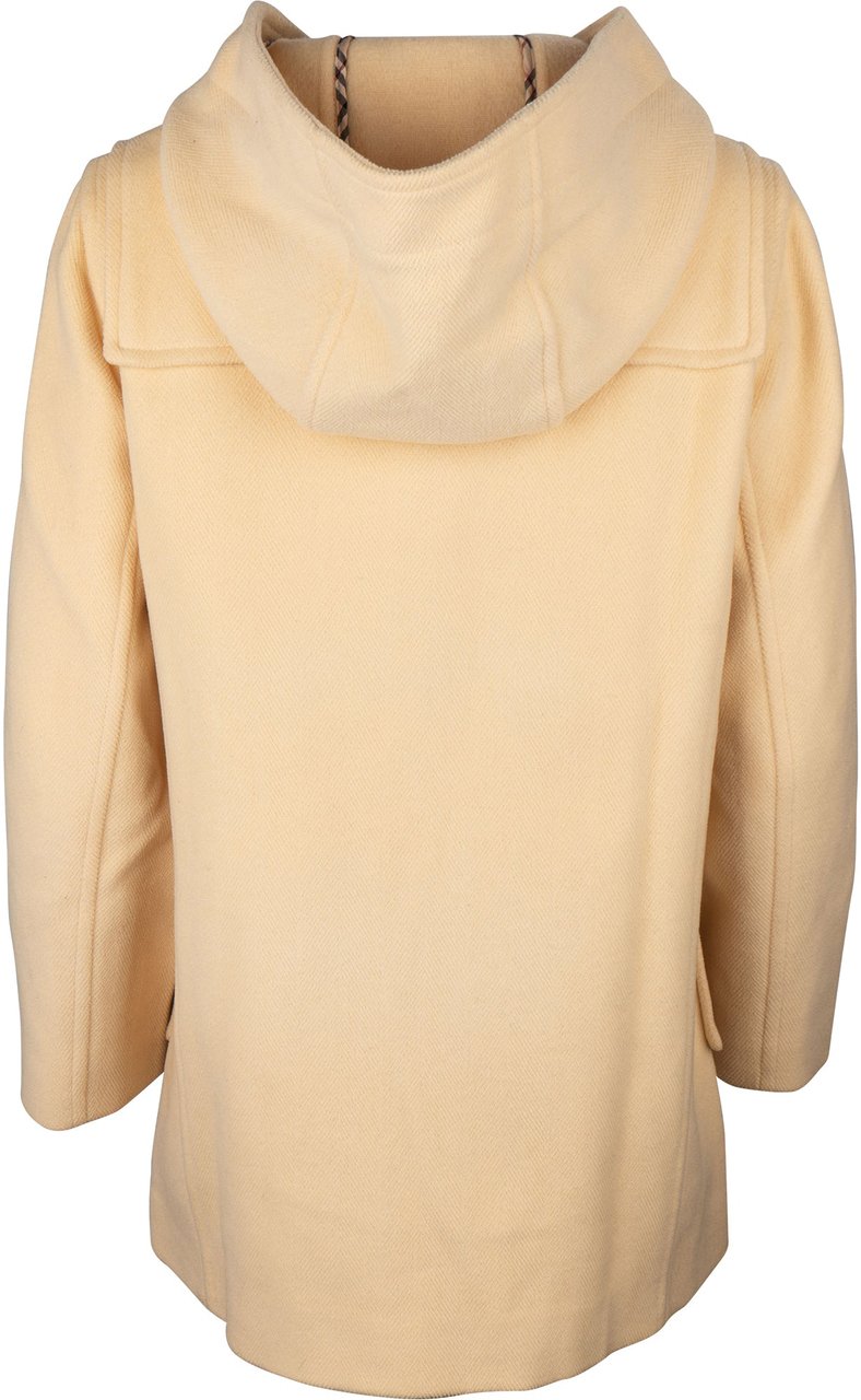 Burberry Burberry Black Label Cream Wool Prorsum Dufflecoat (13 / DE 34-36) Beige