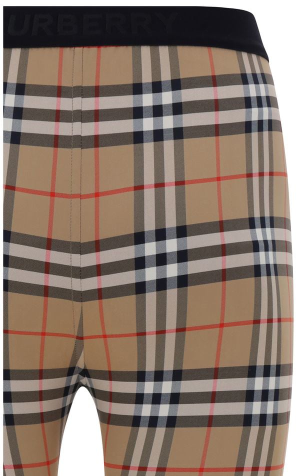 Burberry Burberry Brown Polyamide Leggings Bruin