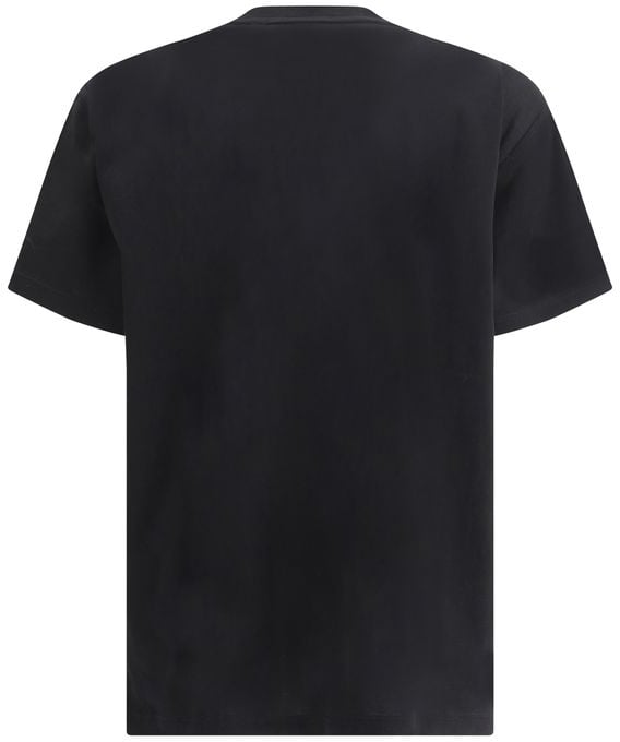 Burberry 'Check' T-Shirt – Black Zwart