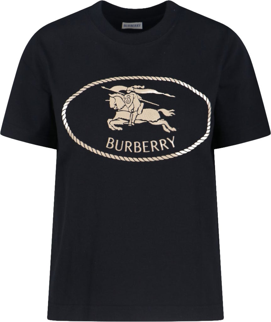 Burberry 'Edk' T-Shirt – Black Zwart