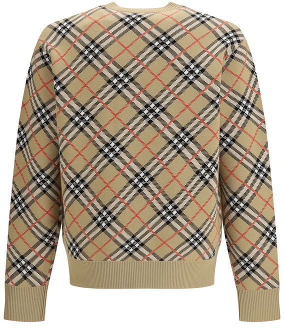 Burberry Beige Cotton Sweatshirt Beige