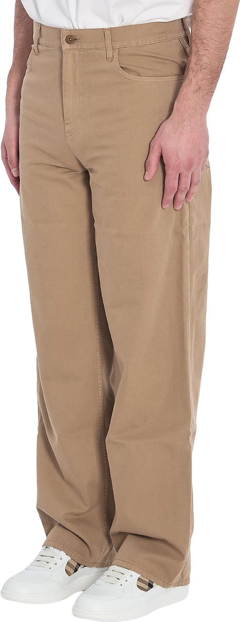 Burberry Cotton trousers Bruin