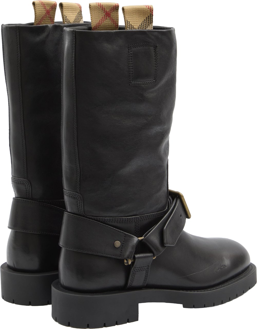 Burberry Saddle boots Zwart