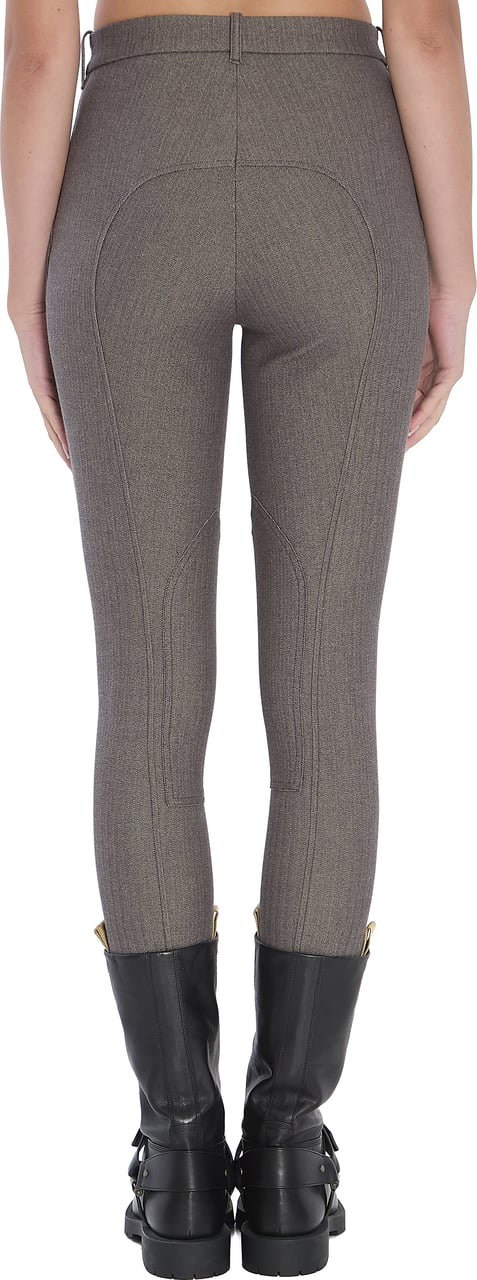 Burberry Stretch cotton Jodhpur trousers Bruin