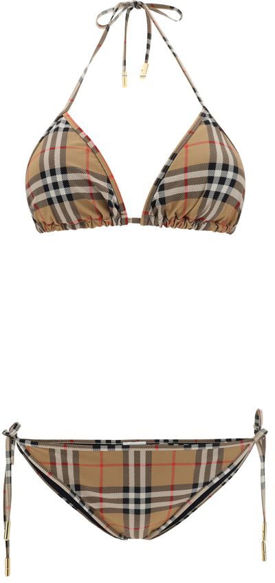 Burberry Burberry Brown Polyamide Bikini Bruin