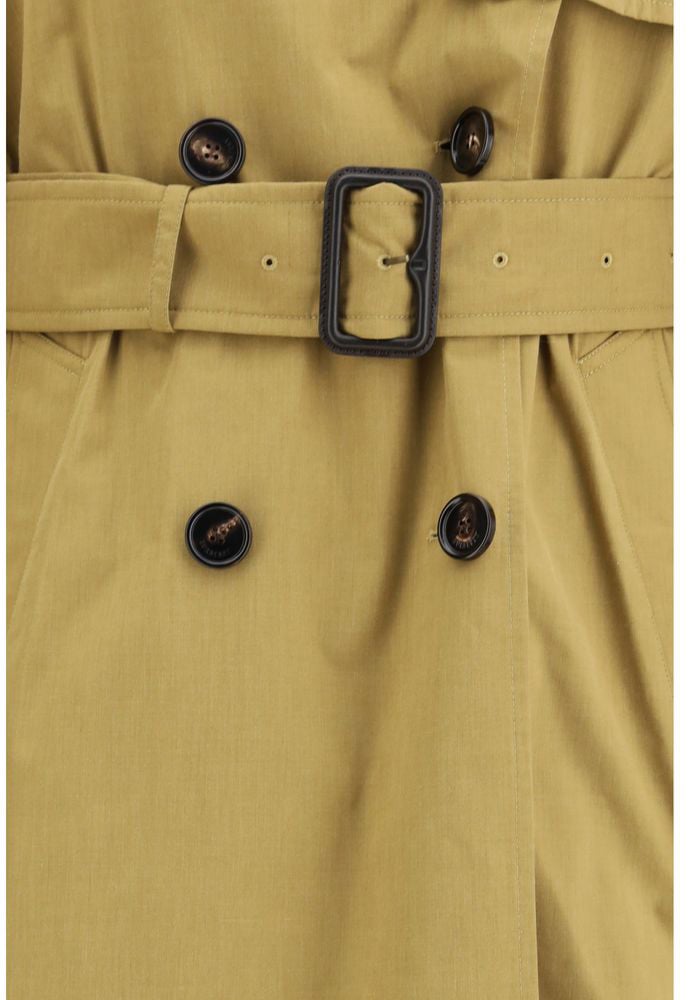 Burberry Burberry Beige Polyester Trench Coat Beige