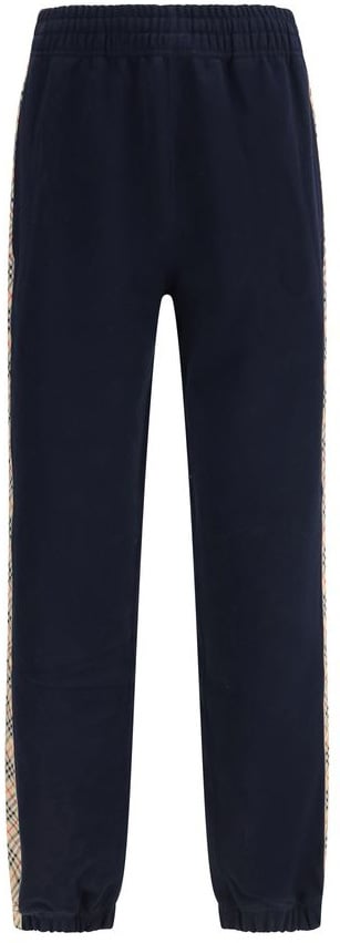 Burberry Blue Cotton Joggers (Workout Pants) Blauw