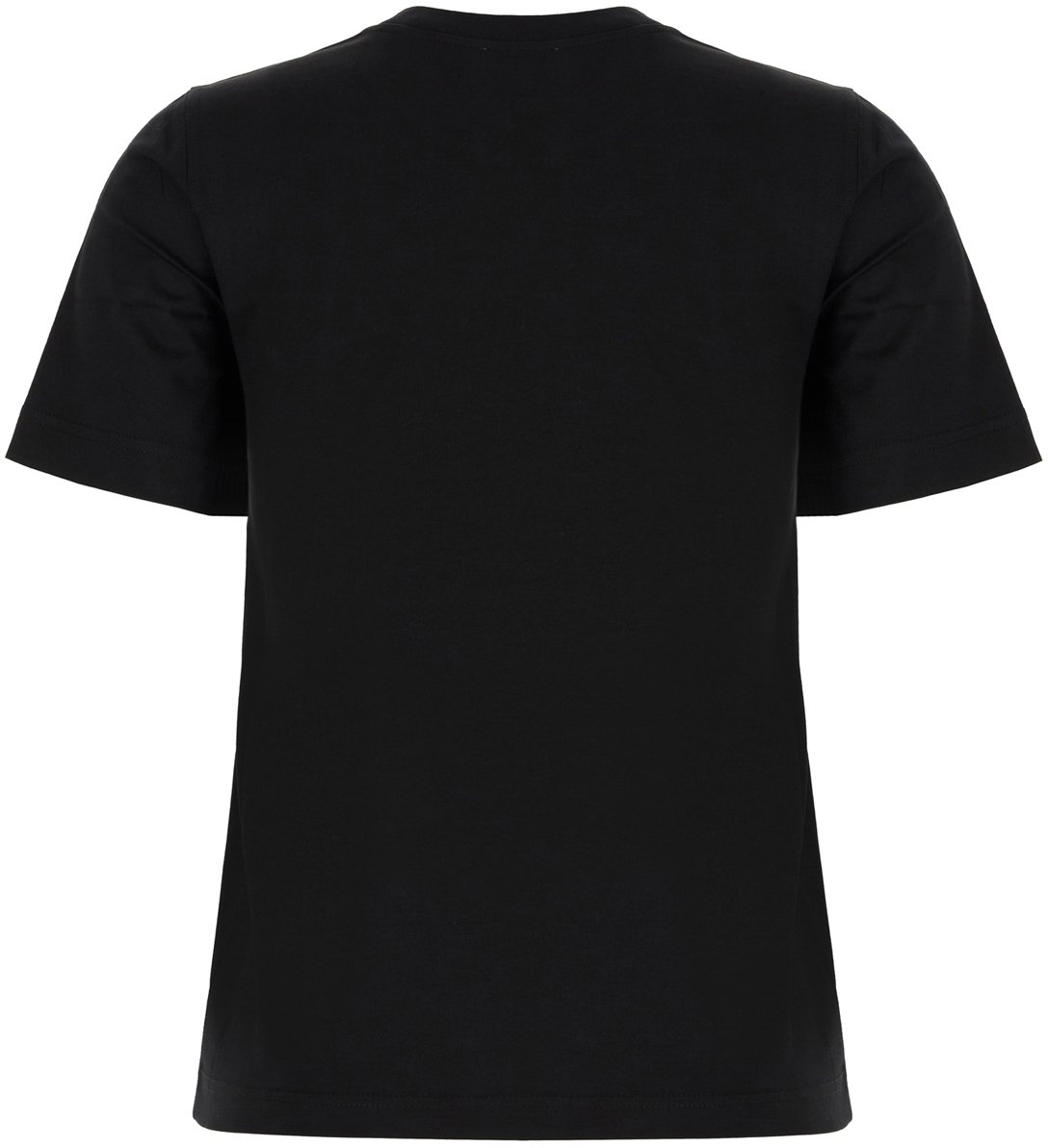 Burberry Black cotton t-shirt Zwart