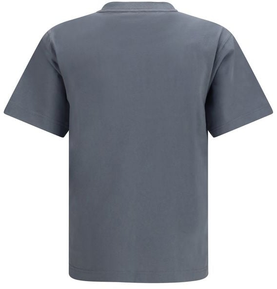 Burberry Burberry Gray Cotton T-Shirt Grijs