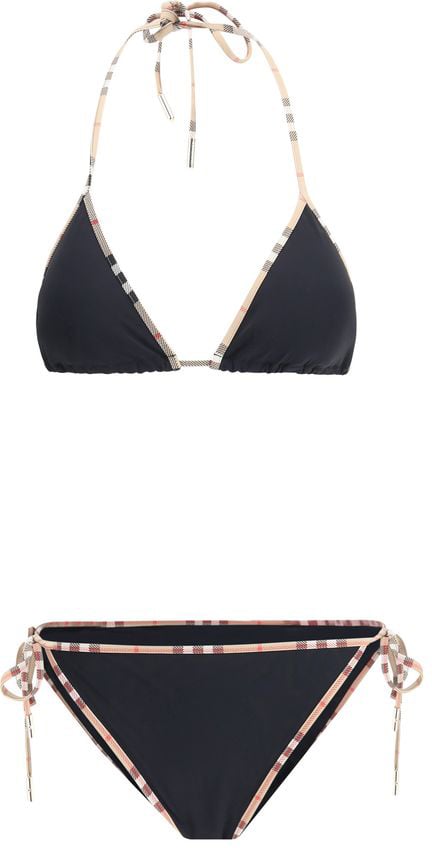 Burberry Burberry Black Polyamide Bikini Zwart