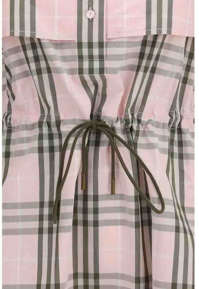 Burberry Multicolor Cotton Casual Dress Divers