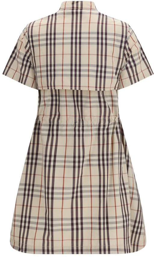 Burberry Beige Cotton Casual Dress Beige