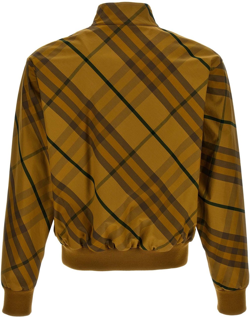 Burberry Bicolor Cotton Bomber Geel