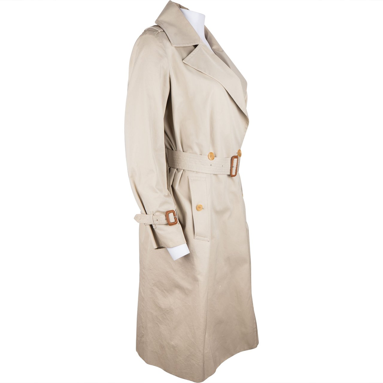 Burberry Burberry Beige Cotton Trenchcoat (38) Beige