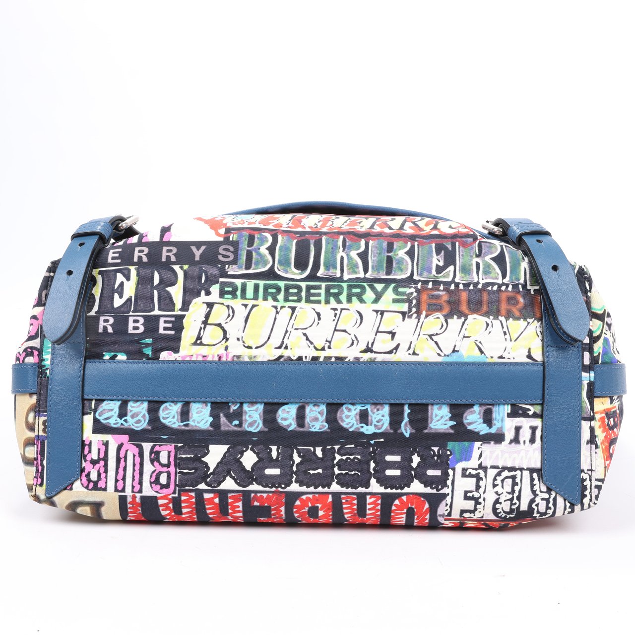 Burberry Burberry Graffiti Logo Printed Messenger Bag Multicolor Divers