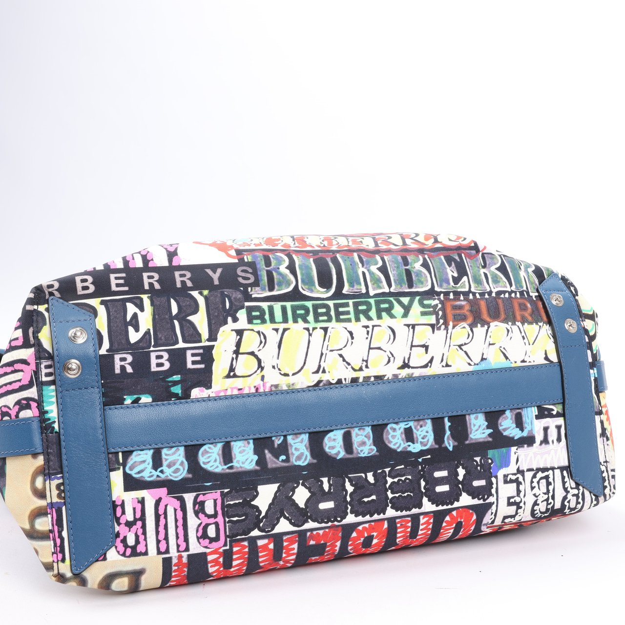 Burberry Burberry Graffiti Logo Printed Messenger Bag Multicolor Divers