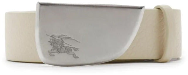 Burberry Belt Shield Brushed Wit