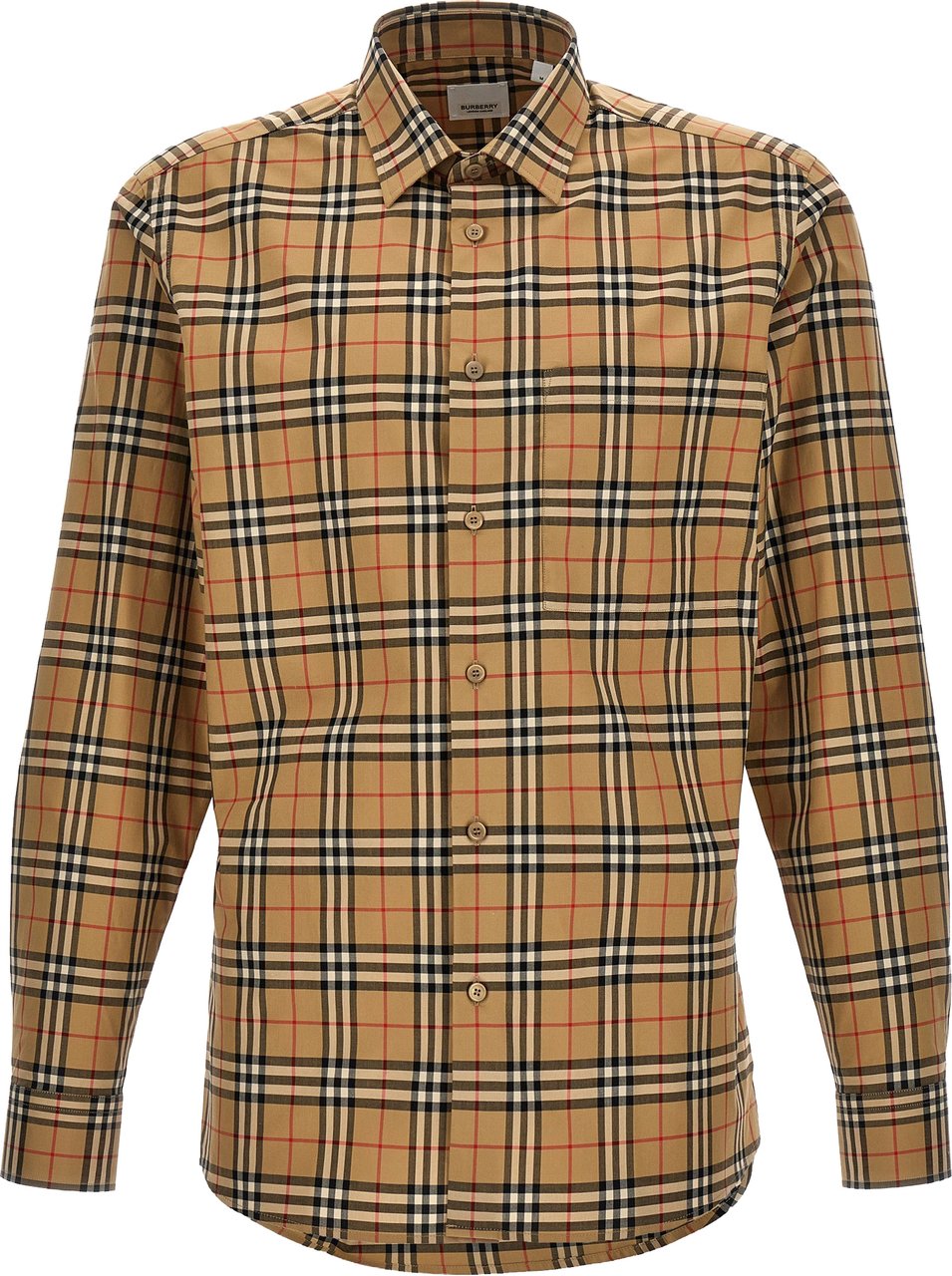 Burberry Beige Cotton Blouse Beige