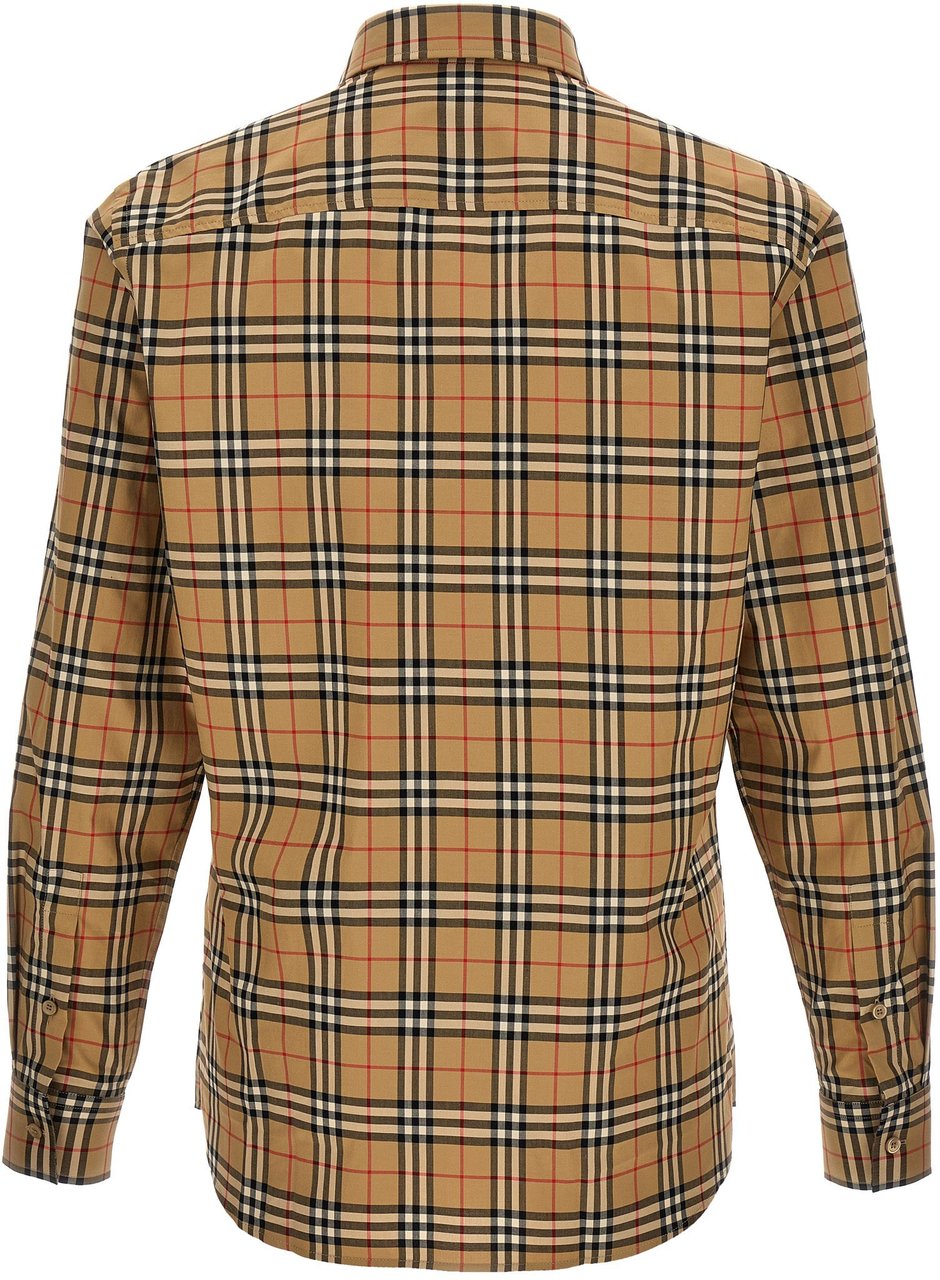 Burberry Beige Cotton Blouse Beige