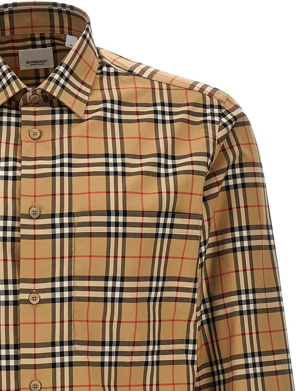 Burberry Beige Cotton Blouse Beige