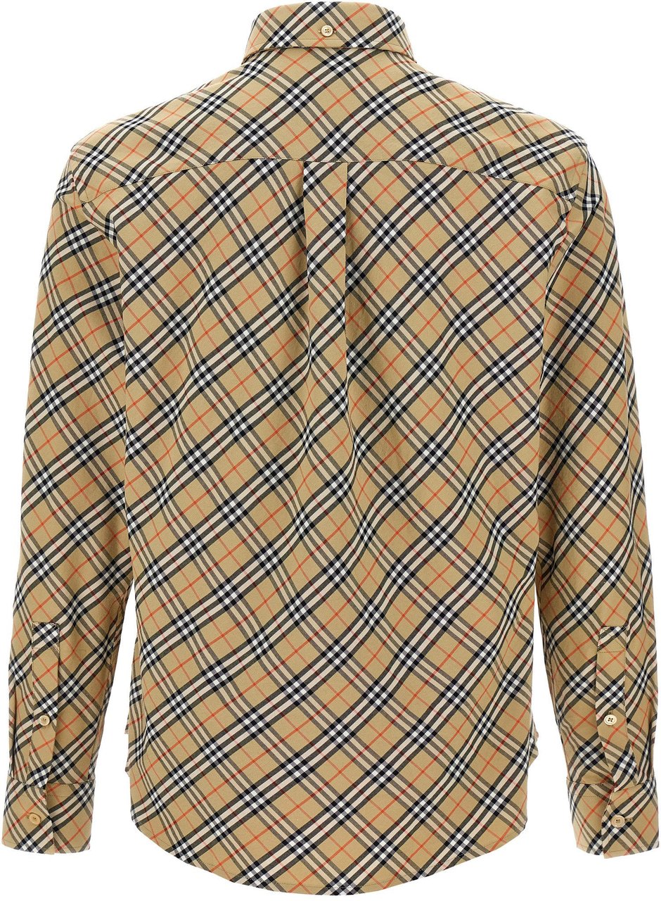 Burberry Beige Cotton Blouse Beige