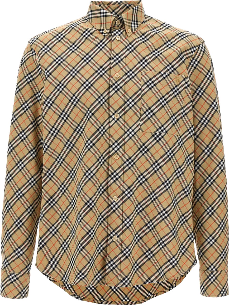 Burberry Beige Cotton Blouse Beige