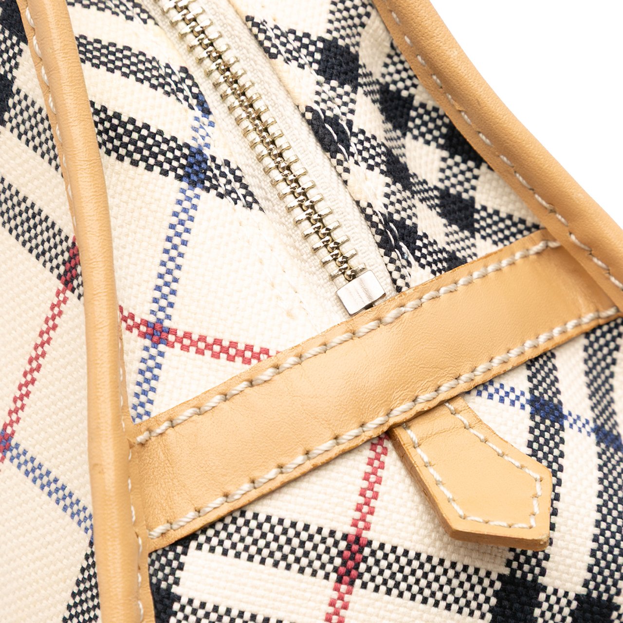Burberry Nova Check Canvas Handbag Bruin