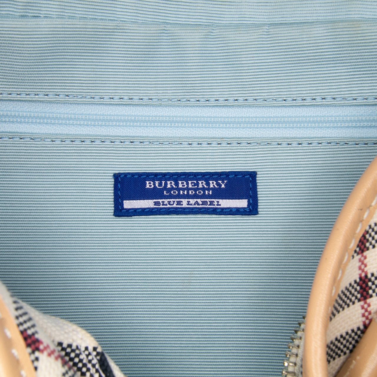 Burberry Nova Check Canvas Handbag Bruin