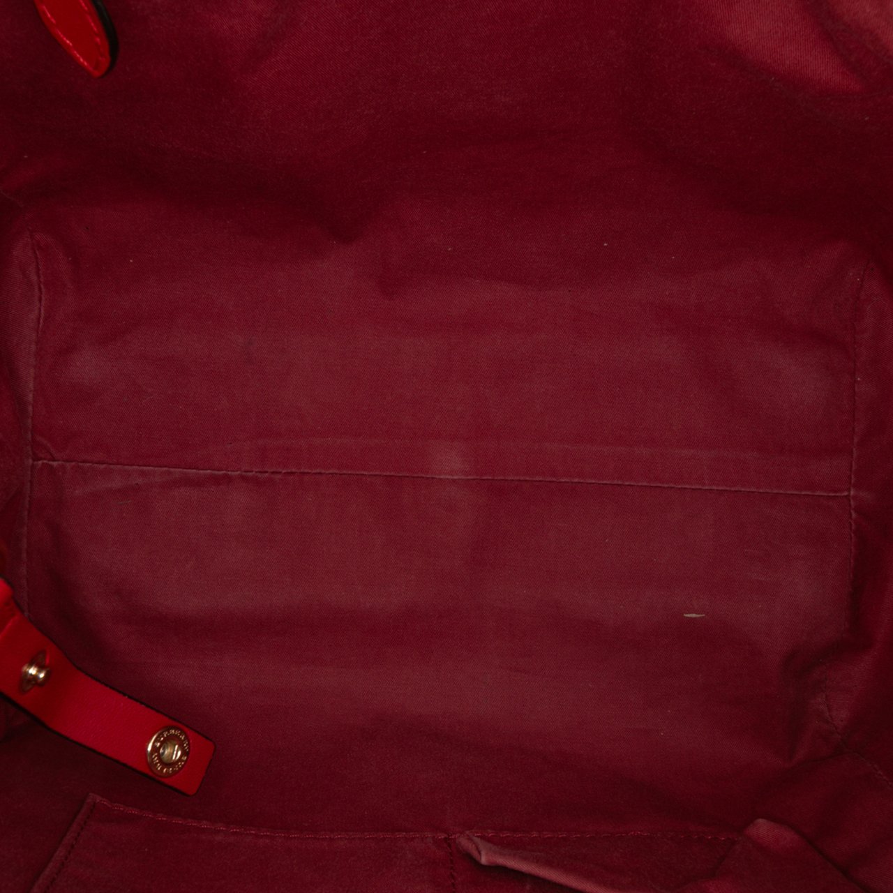 Burberry Small Haymarket Check Coated Canvas Canterbury Tote Bruin