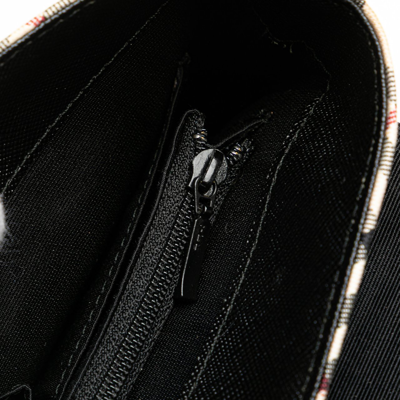 Burberry Nova Check Canvas Crossbody Bruin