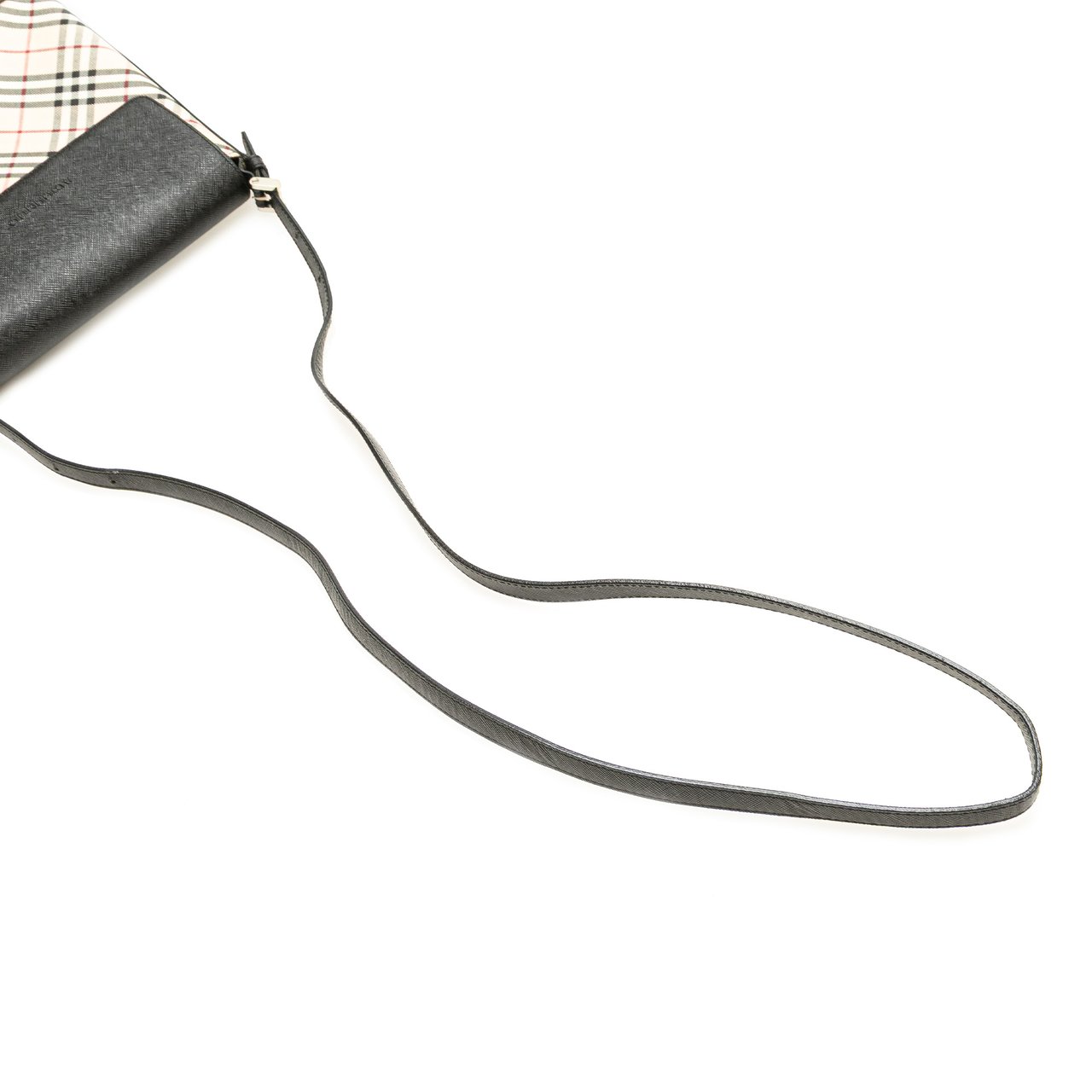 Burberry Nova Check Canvas Crossbody Bruin
