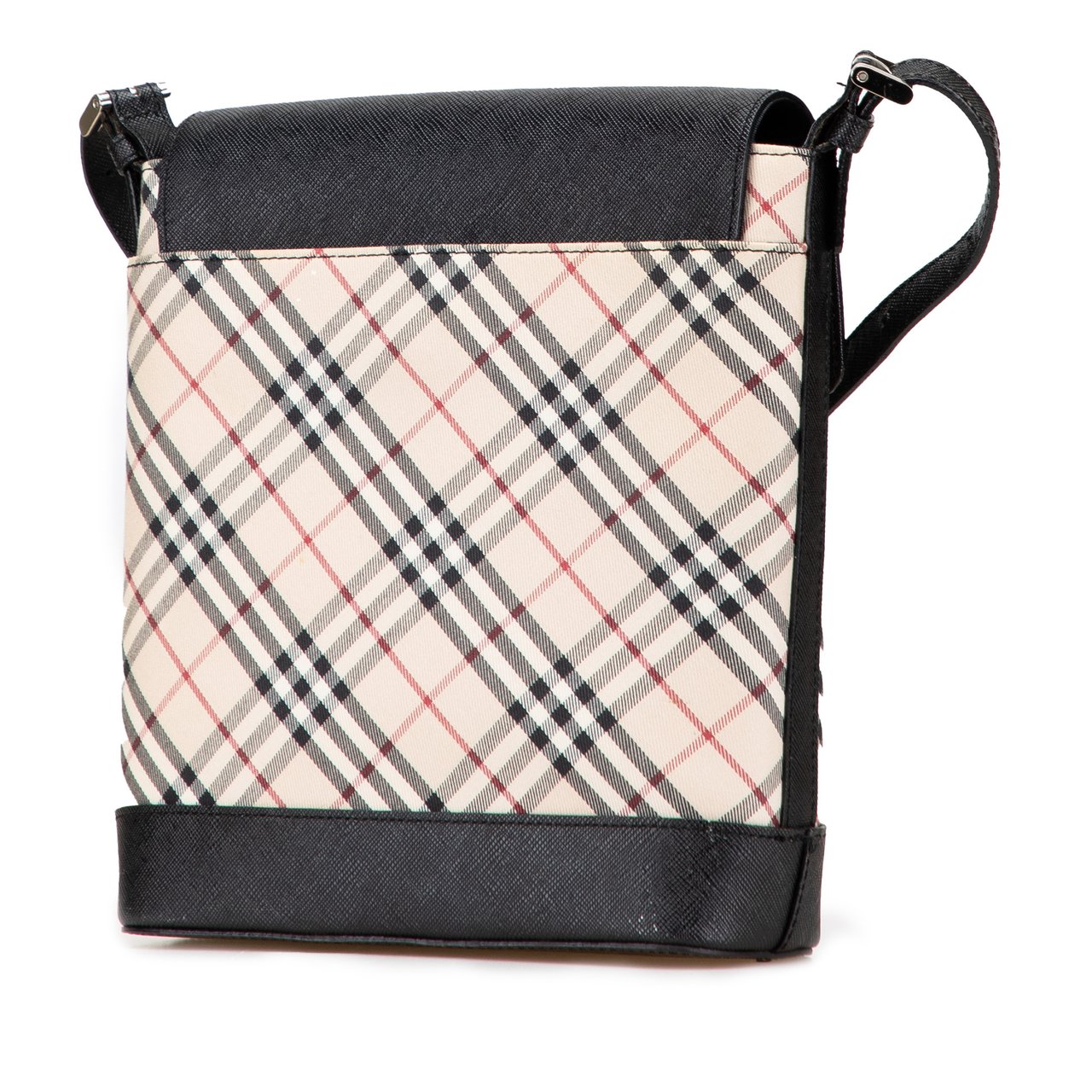 Burberry Nova Check Canvas Crossbody Bruin