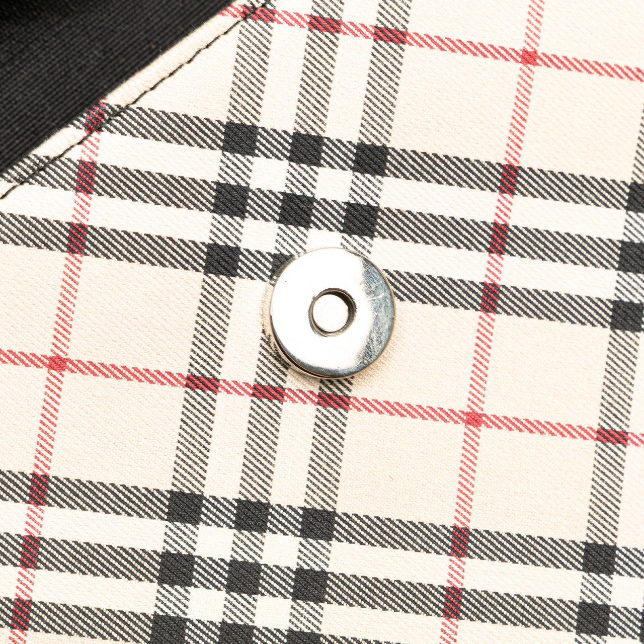 Burberry Nova Check Canvas Crossbody Bruin