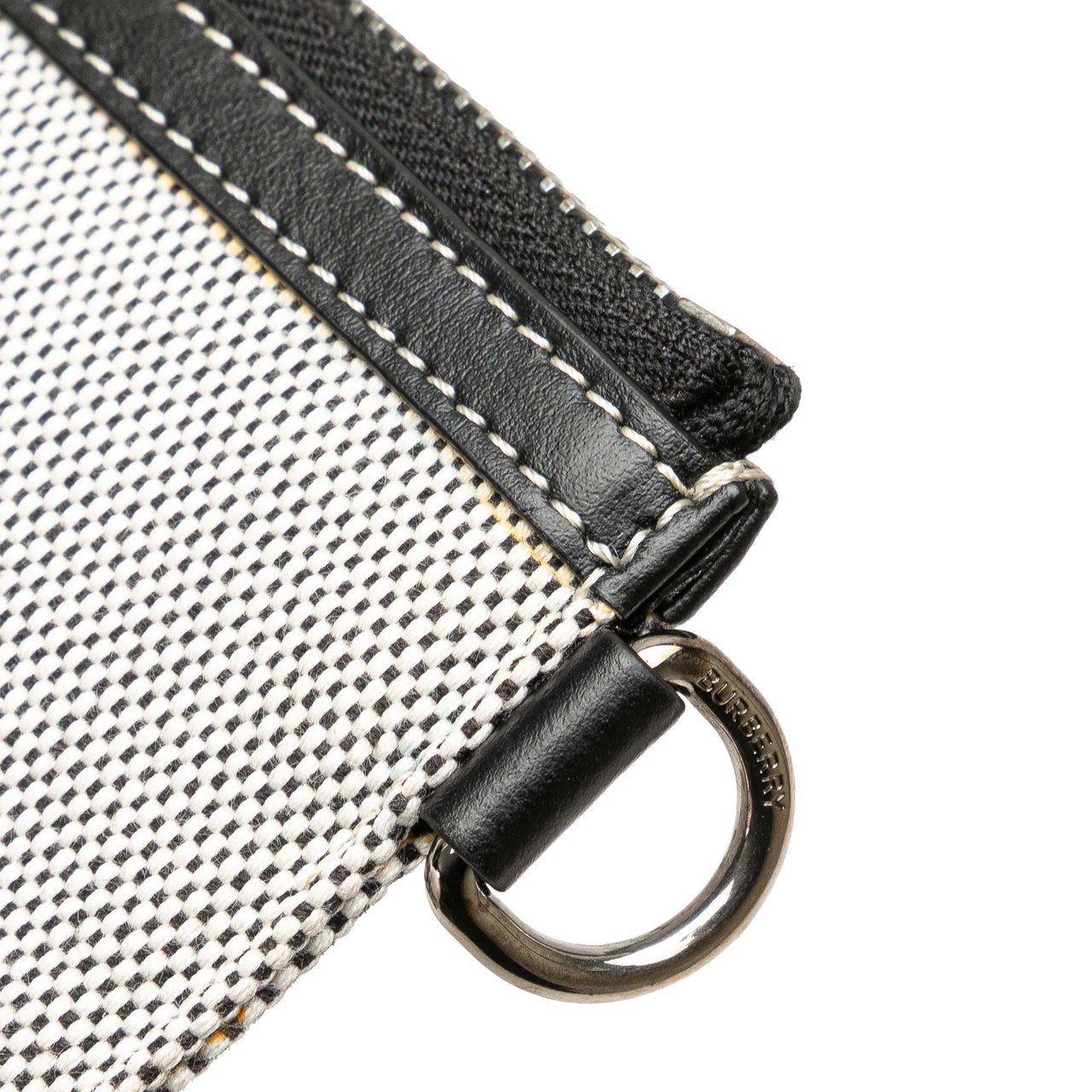 Burberry Canvas Horseferry Print Callum Crossbody Grijs