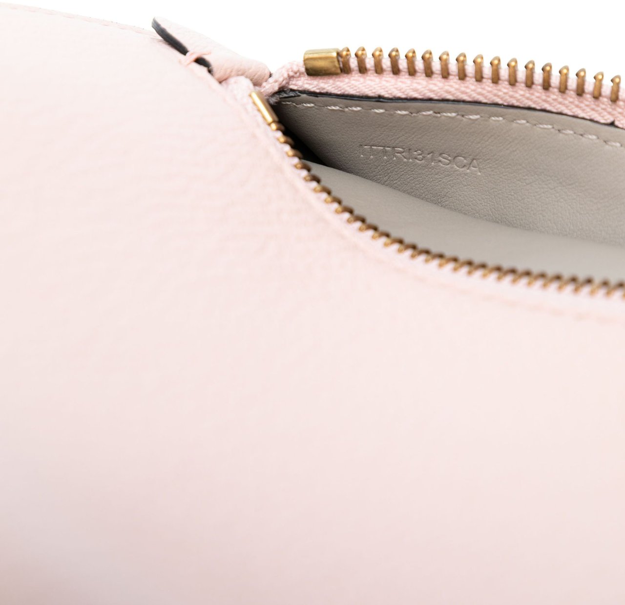 Burberry Leather Pendleton Clutch Roze