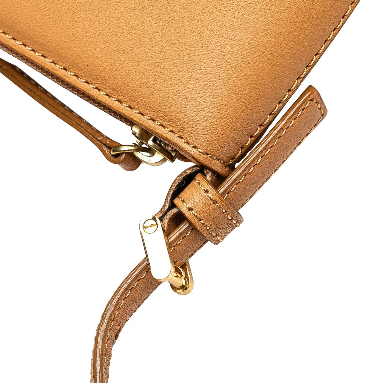 Burberry Leather Shoulder Bag Bruin