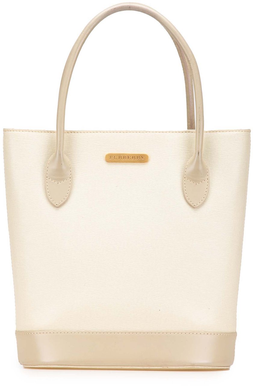 Burberry Leather Handbag Wit