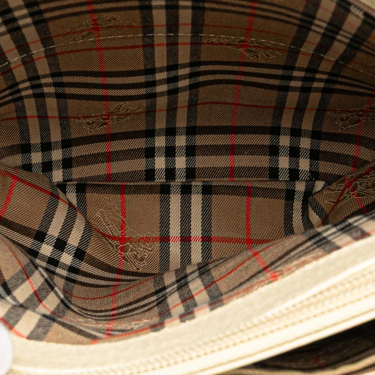 Burberry Leather Handbag Wit