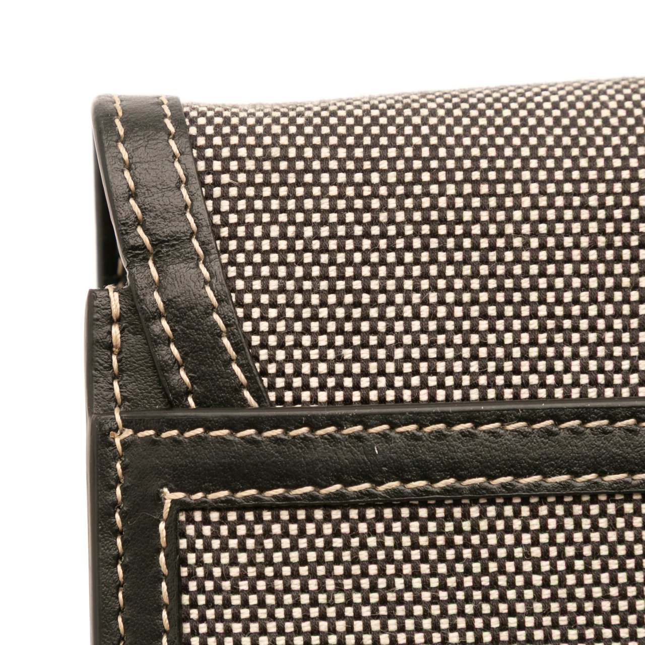 Burberry Canvas Horseferry Note Crossbody Grijs