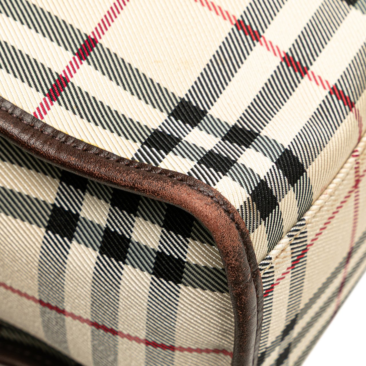 Burberry House Check Canvas Tote Bruin