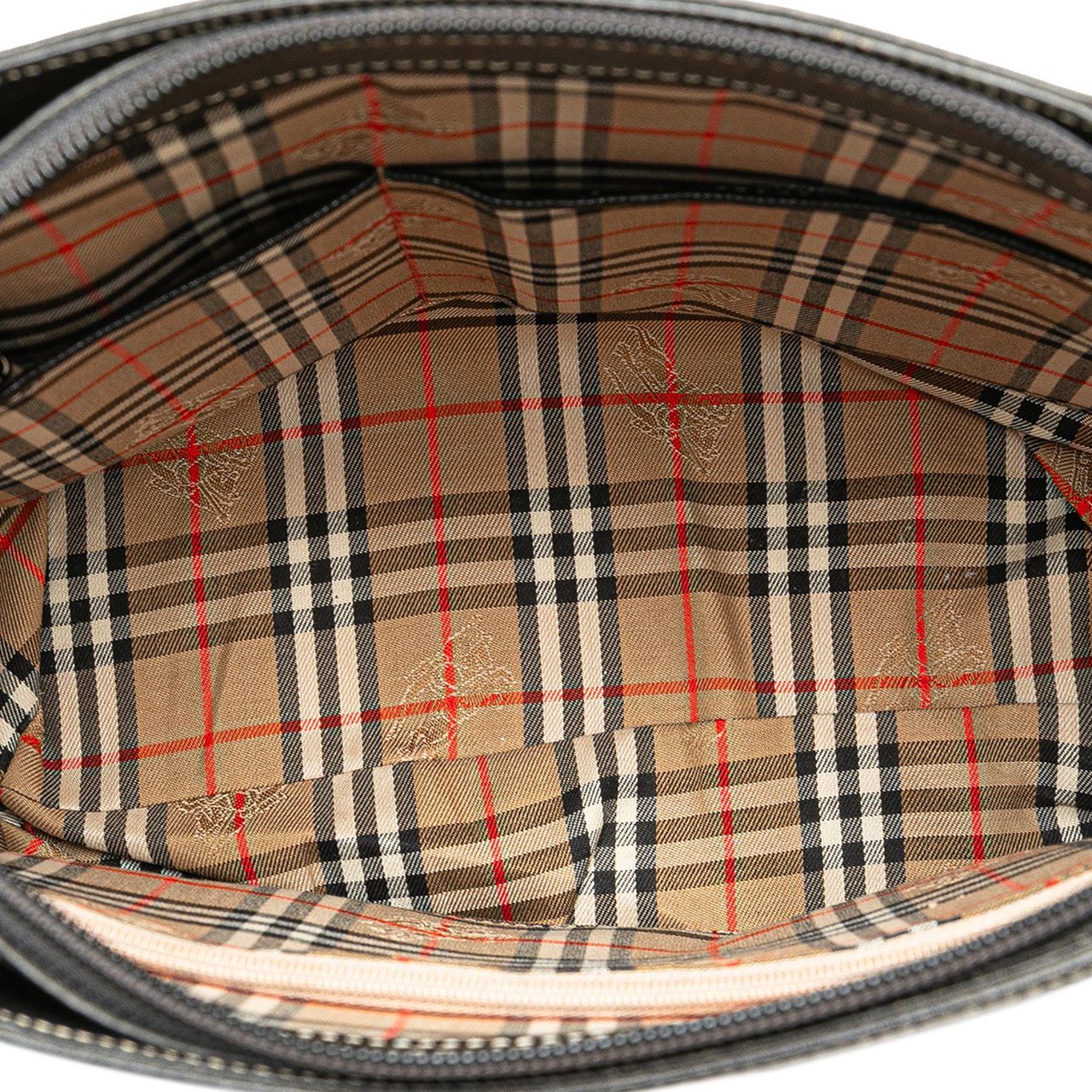 Burberry Leather Tote Zwart