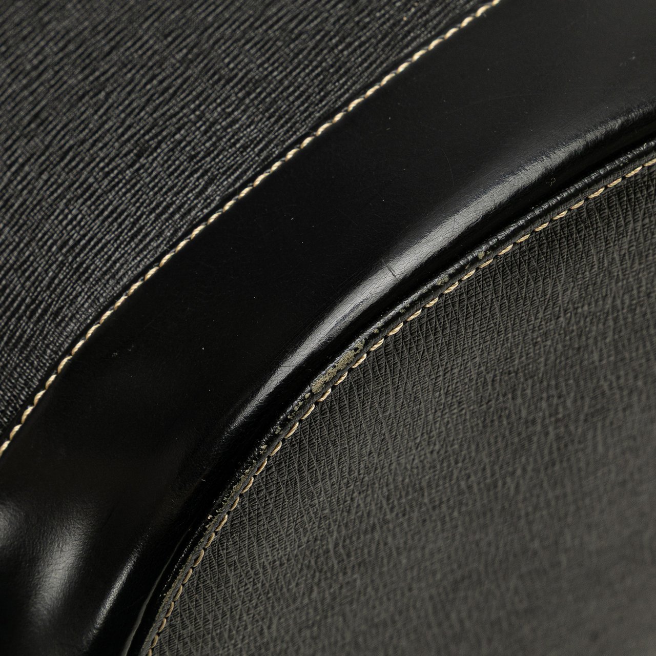 Burberry Leather Tote Zwart