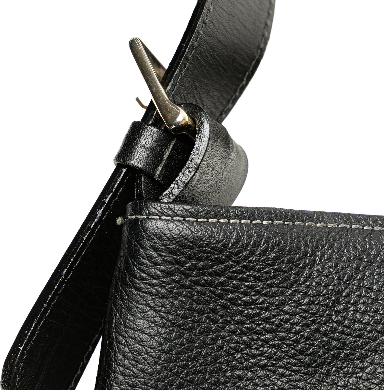 Burberry Leather Crossbody Zwart