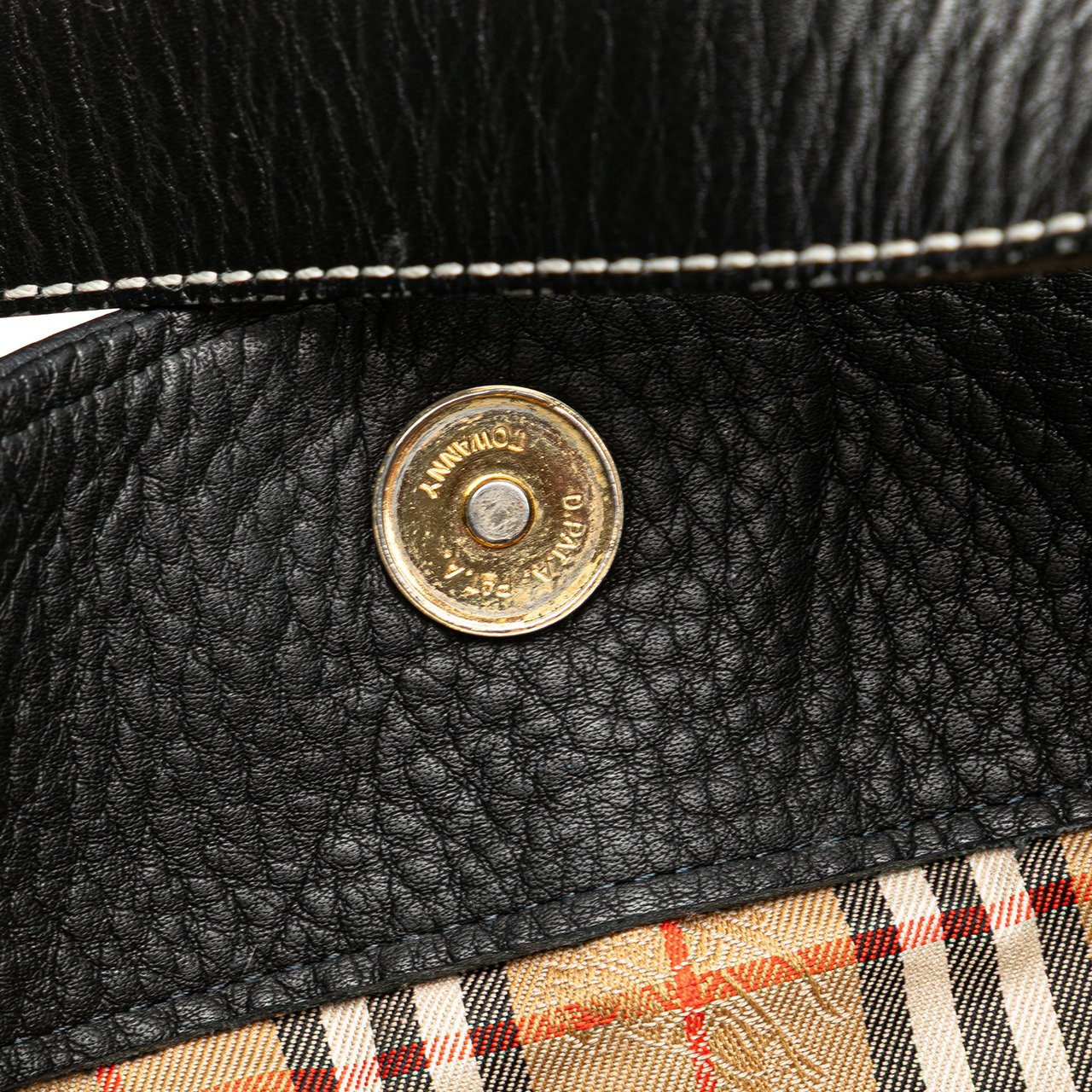 Burberry Leather Crossbody Zwart