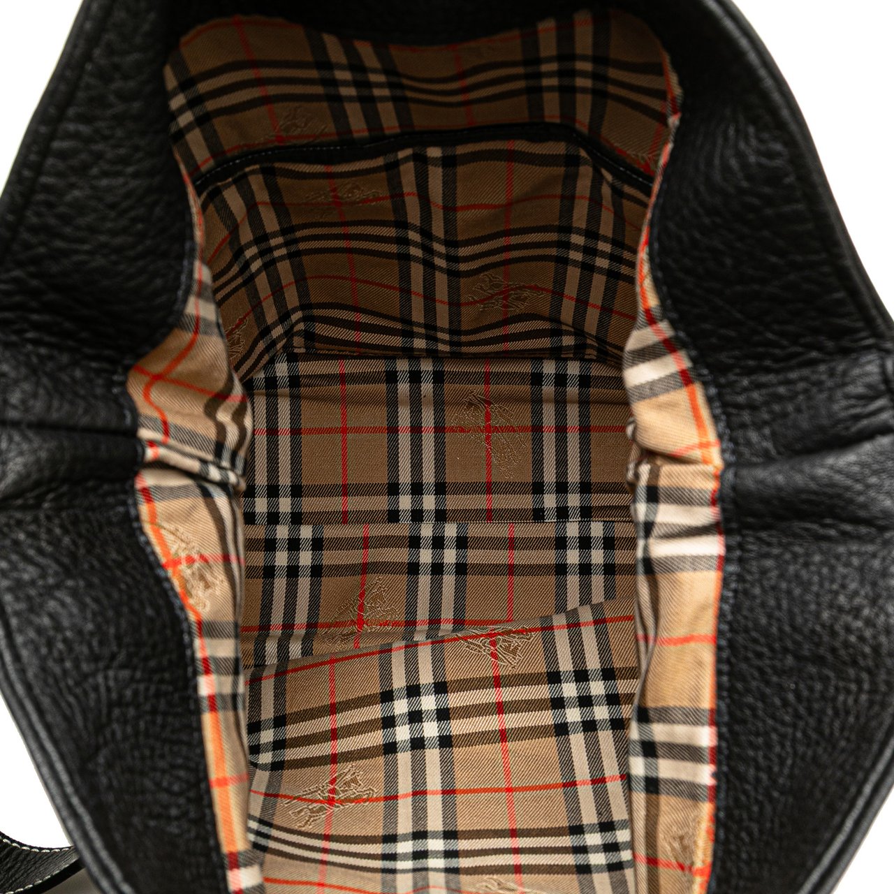 Burberry Leather Crossbody Zwart